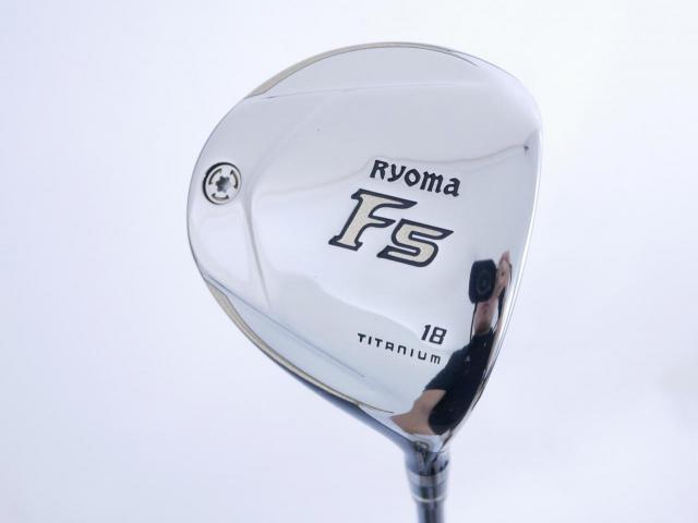 Fairway Wood : Other Brand : หัวไม้ 5 Ryoma F Titanium Special Tunning (ปี 2020 หน้าเด้งเกินกฏ ไกลมากๆ) Loft 18 ก้าน Tour AD RF2 Flex SR