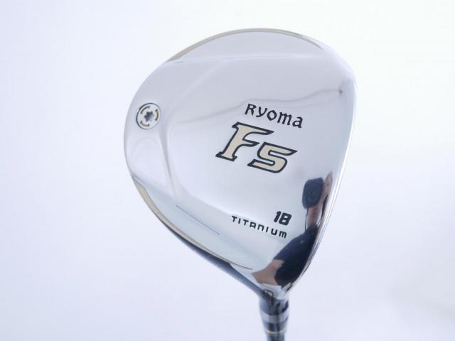 Fairway Wood : Other Brand : หัวไม้ 5 Ryoma F Titanium Special Tunning (ปี 2020 หน้าเด้งเกินกฏ ไกลมากๆ) Loft 18 ก้าน Tour AD RF2 Flex SR