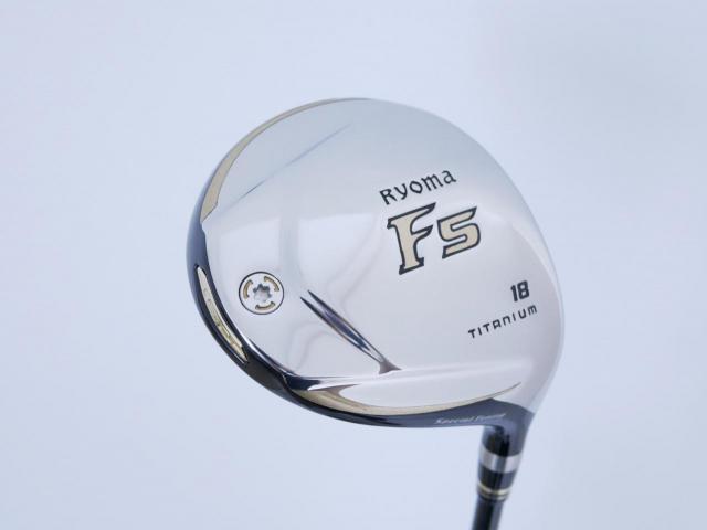 Fairway Wood : Other Brand : หัวไม้ 5 Ryoma F Titanium Special Tunning (ปี 2020 หน้าเด้งเกินกฏ ไกลมากๆ) Loft 18 ก้าน Tour AD RF2 Flex SR