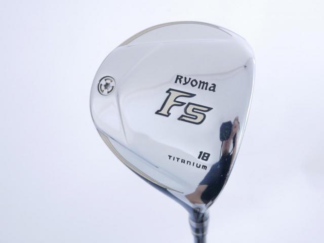 Fairway Wood : Other Brand : หัวไม้ 5 Ryoma F Titanium Special Tunning (ปี 2020 หน้าเด้งเกินกฏ ไกลมากๆ) Loft 18 ก้าน Tour AD RF2 Flex R2