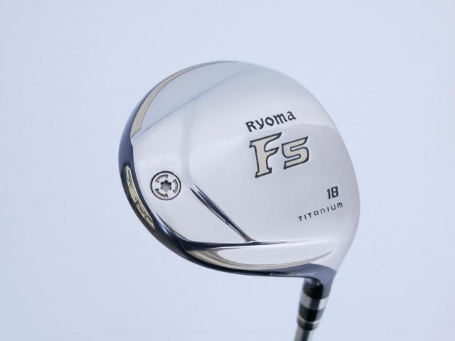 Fairway Wood : Other Brand : หัวไม้ 5 Ryoma F Titanium Special Tunning (ปี 2020 หน้าเด้งเกินกฏ ไกลมากๆ) Loft 18 ก้าน Ryoma Beyond Power Flex ∞