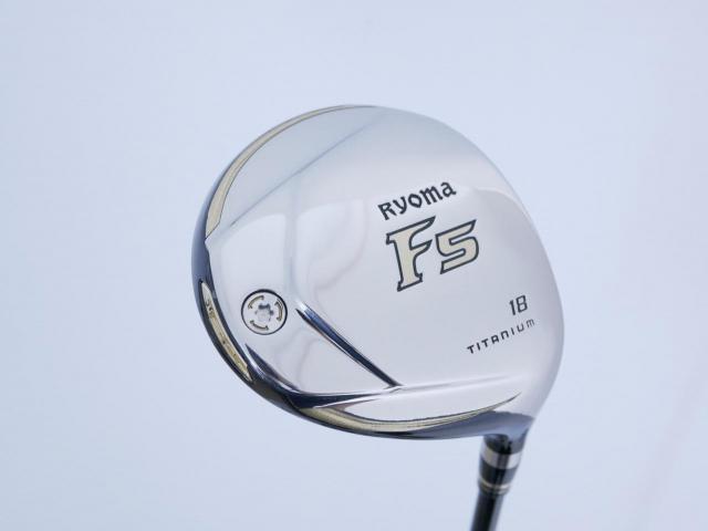 Fairway Wood : Other Brand : **มีบุบ** หัวไม้ 5 Ryoma F Titanium (รุ่นปี 2019 ไกลมากๆ) Loft 18 ก้าน Tour AD RF2 Flex R