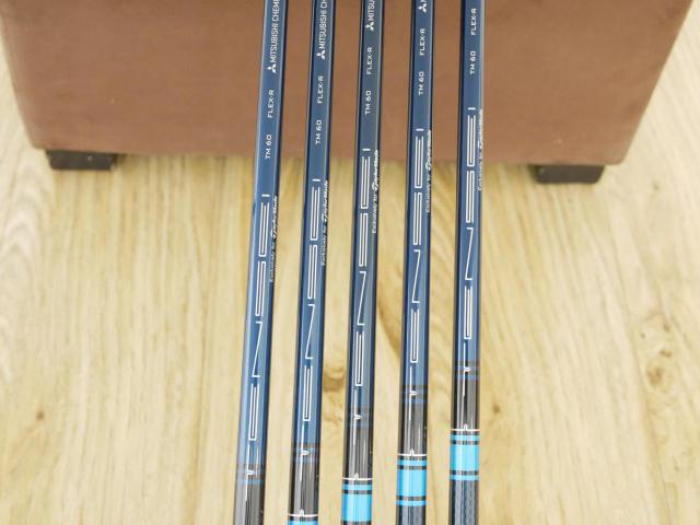 Iron set : Taylormade : ชุดเหล็ก Taylormade SIM 2 MAX (ออกปี 2021 Japan Spec. ตีง่าย ไกล) มีเหล็ก 6-Pw (5 ชิ้น) ก้านกราไฟต์ Mitsubishi TENSEI TM60 Flex R