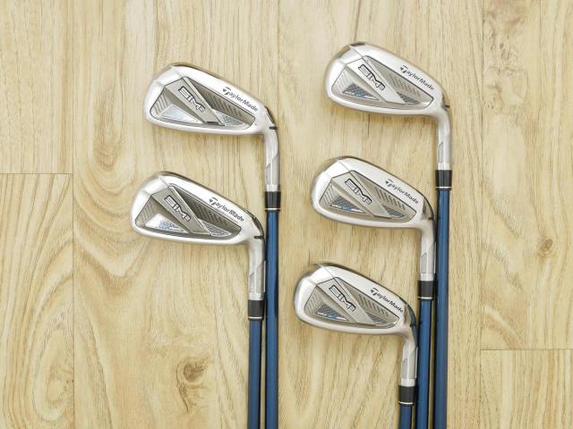 Iron set : Taylormade : ชุดเหล็ก Taylormade SIM 2 MAX (ออกปี 2021 Japan Spec. ตีง่าย ไกล) มีเหล็ก 6-Pw (5 ชิ้น) ก้านกราไฟต์ Mitsubishi TENSEI TM60 Flex R