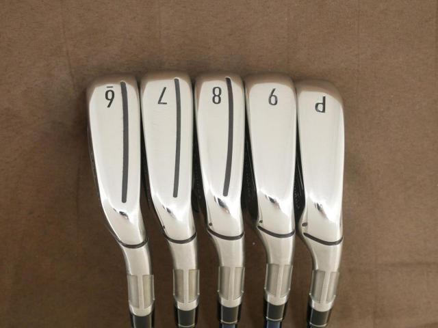 Iron set : Taylormade : ชุดเหล็ก Taylormade SIM 2 MAX (ออกปี 2021 Japan Spec. ตีง่าย ไกล) มีเหล็ก 6-Pw (5 ชิ้น) ก้านกราไฟต์ Mitsubishi TENSEI TM60 Flex R