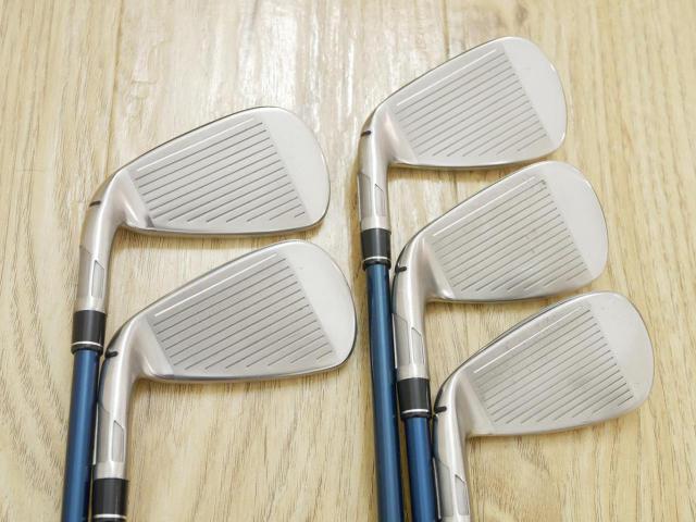 Iron set : Taylormade : ชุดเหล็ก Taylormade SIM 2 MAX (ออกปี 2021 Japan Spec. ตีง่าย ไกล) มีเหล็ก 6-Pw (5 ชิ้น) ก้านกราไฟต์ Mitsubishi TENSEI TM60 Flex R