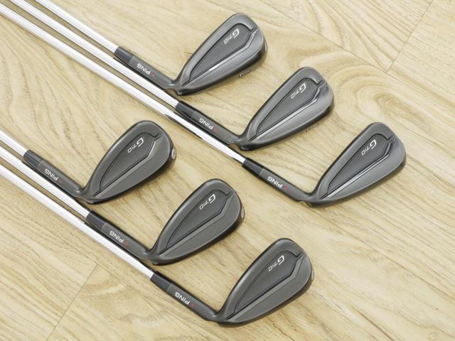 Iron set : Ping : ชุดเหล็ก Ping G710 (รุ่นล่าสุด ออกปี 2020 Japan Spec. ใบใหญ่ ง่ายที่สุด ไกลที่สุดของ Ping) มีเหล็ก 5-Pw (6 ชิ้น) ก้านเหล็ก NS Pro Zelos 7 Flex R