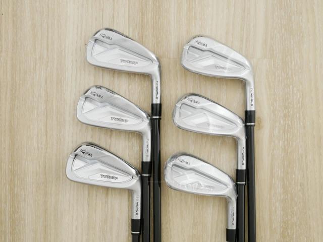 Iron set : Honma : **ของใหม่ ยังไม่แกะพลาสติก** ชุดเหล็ก Honma Tour World TW757P (ออกปี 2022) มีเหล็ก 5-Pw (6 ชิ้น) ก้านกราไฟต์ Honma Vizard 50 Flex R