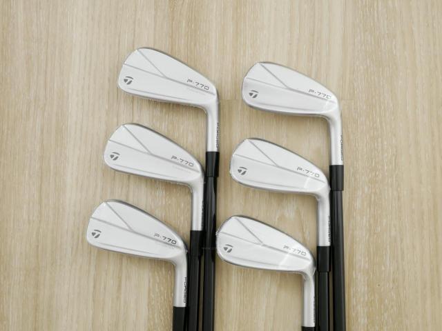 Iron set : Taylormade : **ของใหม่ ยังไม่แกะพลาสติก**ชุดเหล็ก Taylormade P770 Forged (รุ่นปี 2023 นุ่ม แน่น)  มีเหล็ก 5-Pw (6 ชิ้น) ก้านกราไฟต์ Mitsubishi Diamana Thump i95 Flex S