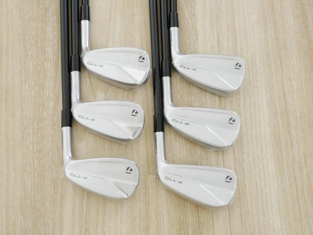 Iron set : Taylormade : **ของใหม่ ยังไม่แกะพลาสติก**ชุดเหล็ก Taylormade P770 Forged (รุ่นปี 2023 นุ่ม แน่น)  มีเหล็ก 5-Pw (6 ชิ้น) ก้านกราไฟต์ Mitsubishi Diamana Thump i95 Flex S