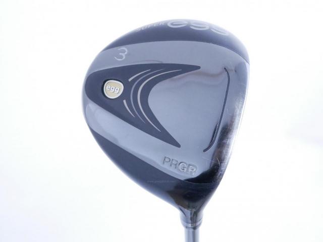 Fairway Wood : PRGR : หัวไม้ 3 PRGR Super Egg (รุ่นปี 2023 หน้าเด้งเกินกฏ COR 0.84 หายากมาก) Loft 15 ก้าน M-37 Flex R