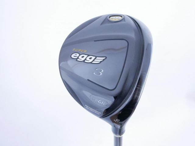 Fairway Wood : PRGR : หัวไม้ 3 PRGR Super Egg (หน้าเด้งเกินกฏ COR 0.84 ออกปี 2018 หายากมาก) Loft 16 Flex SR (M-40)