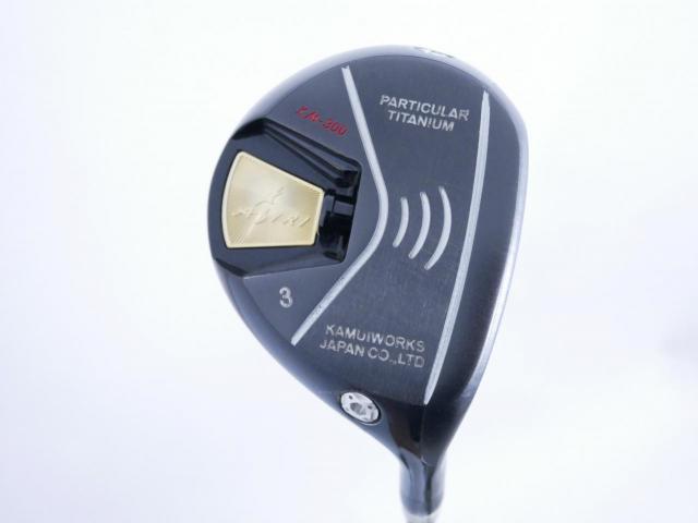 Fairway Wood : Kamui : หัวไม้ 3 Kamuiworks KM-300 (หน้าเด้ง มีสปริงข้างใน หายากมาก) Loft 15 ก้าน Fujikura Double Kick Flex S