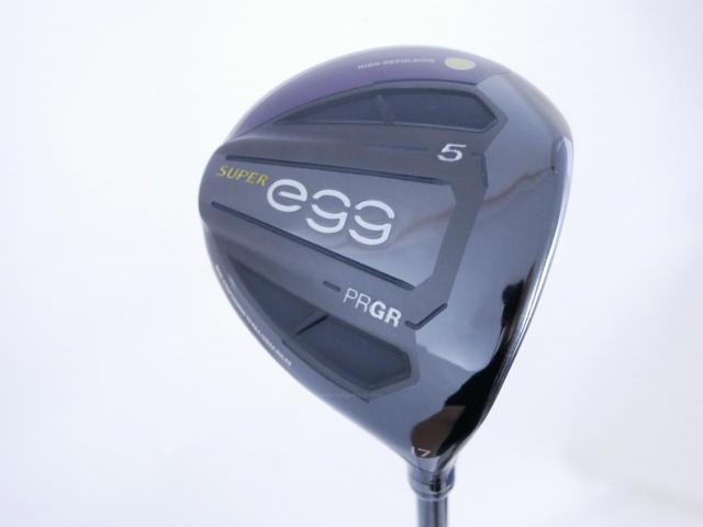 Fairway Wood : PRGR : หัวไม้ 5 PRGR Super Egg (รุ่นปี 2020 หน้าเด้งเกินกฏ COR 0.84 หายากมาก) Loft 17 ก้าน M-37 Flex R