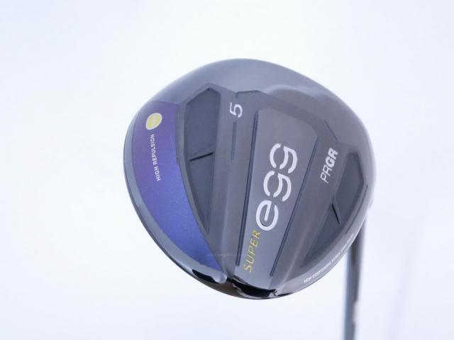 Fairway Wood : PRGR : หัวไม้ 5 PRGR Super Egg (รุ่นปี 2020 หน้าเด้งเกินกฏ COR 0.84 หายากมาก) Loft 17 ก้าน M-37 Flex R