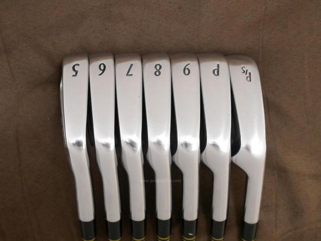 Iron set : Miura : ชุดเหล็ก Miura CB-1006 (Forged) มีเหล็ก 5-Pw,Aw (7 ชิ้น) ก้านเหล็ก Flex S