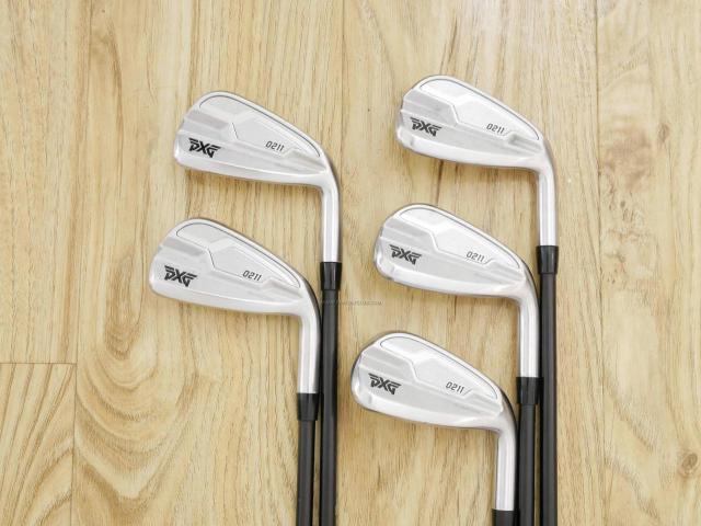 Iron set : PXG : ชุดเหล็ก PXG 0211 DUAL COR (ออกปี 2021 หน้าเด้ง ตีไกลมากๆ) มีเหล็ก 6-Pw (5 ชิ้น) ก้านกราไฟต์ Mitsubishi MMT 80 Flex R