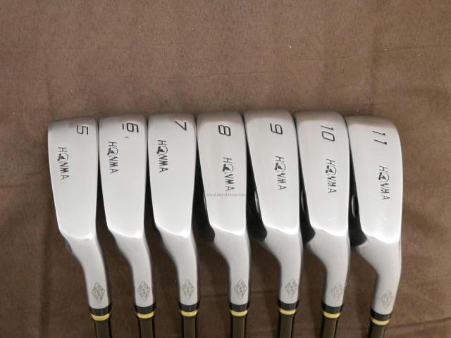 Iron set : Honma : ชุดเหล็ก Honma Beres MG603 (เหมาะกับซีเนียร์) มีเหล็ก 5-11 (7 ชิ้น) ก้าน ARMRQ UD45 FLex R (2 ดาว)