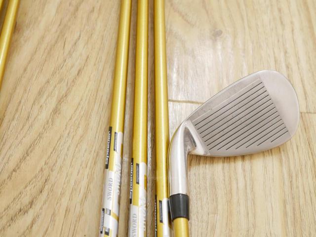 Iron set : Katana : ชุดเหล็ก Katana Sword ATC-589a (หน้าเด้ง) มีเหล็ก 6-Pw,Aw,Sw (7 ชิ้น) ก้านกราไฟต์ Fujikura Speeder 589 Flex R