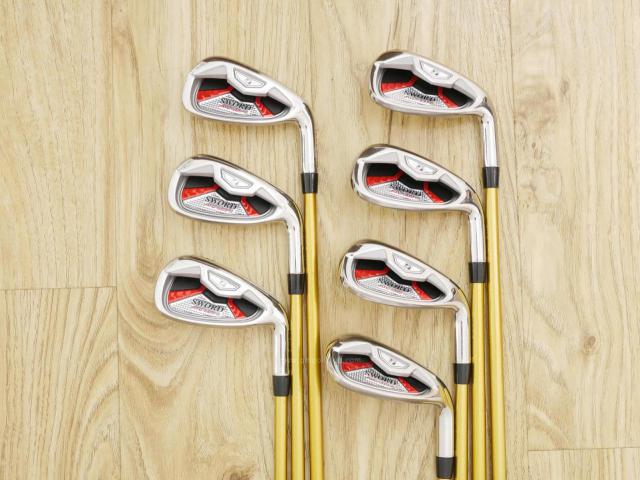 Iron set : Katana : ชุดเหล็ก Katana Sword ATC-589a (หน้าเด้ง) มีเหล็ก 6-Pw,Aw,Sw (7 ชิ้น) ก้านกราไฟต์ Fujikura Speeder 589 Flex R