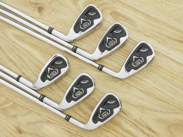 Iron set : Callaway : ชุดเหล็ก Callaway ERC Hot (Forged) มีเหล็ก 5-Pw (6 ชิ้น) ก้านเหล็ก NS Pro 950 Flex S