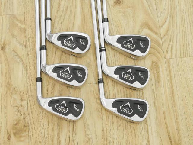 Iron set : Callaway : ชุดเหล็ก Callaway ERC Hot (Forged) มีเหล็ก 5-Pw (6 ชิ้น) ก้านเหล็ก NS Pro 950 Flex S