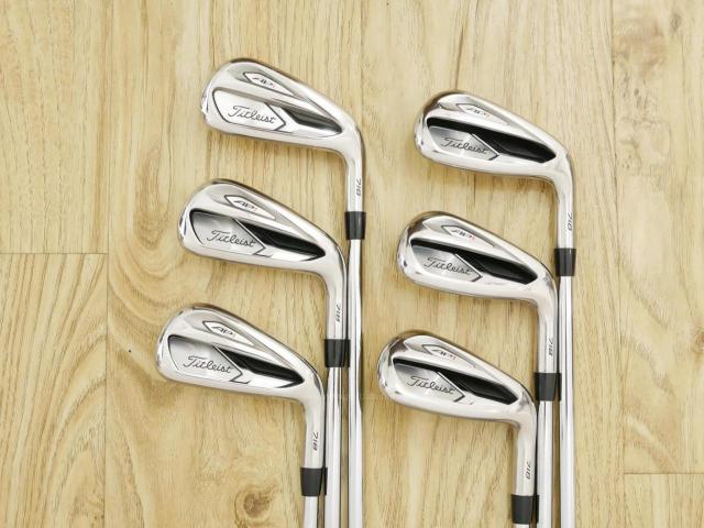 Iron set : Titleist : ชุดเหล็ก Titleist AP1 718 (ออกปี 2018) มีเหล็ก 5-Pw (6 ชิ้น) ก้านเหล็ก NS Pro 950 Flex S