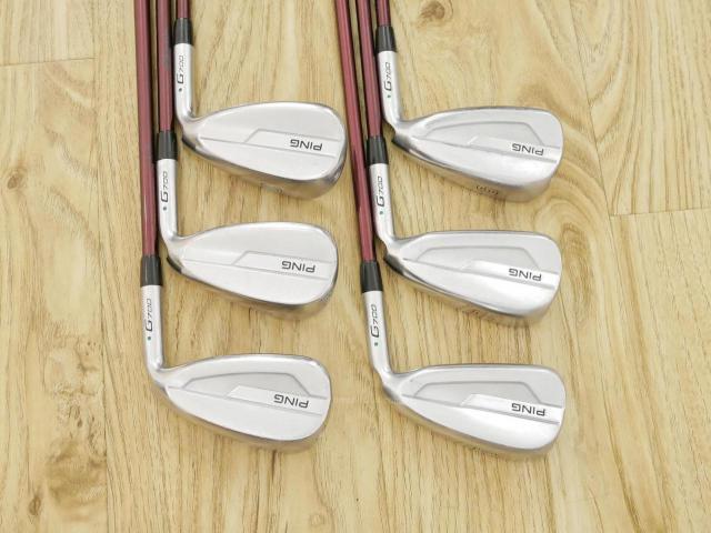 Iron set : Ping : ชุดเหล็ก Ping G700 (ปี 2019 Japan Spec. ใบใหญ่ ง่ายที่สุด ไกลที่สุดของ Ping) มีเหล็ก 6-Pw,Aw (6 ชิ้น) ก้านกราไฟต์ Mitsubishi FUBUKI Flex R