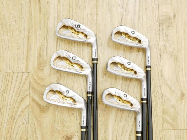 Iron set : Honma : ชุดเหล็ก Honma Beres IS-02 (หน้าเด้ง Forged) มีเหล็ก 6-11 (6 ชิ้น เทียบเท่า 5-Pw) ก้าน ARMRQ 6 (54) Flex R (2 ดาว)