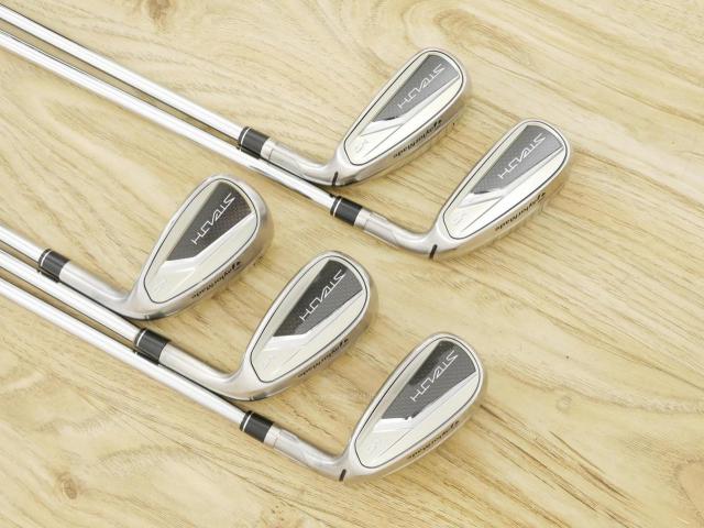 Iron set : Taylormade : ชุดเหล็ก Taylormade Stealth HD (ออกปี 2022 Japan Spec. ใบใหญ่มาก ตีง่ายสุดๆ) มีเหล็ก 6-Pw (5 ชิ้น) ก้านเหล็ก KBS Max MT 80 Flex S