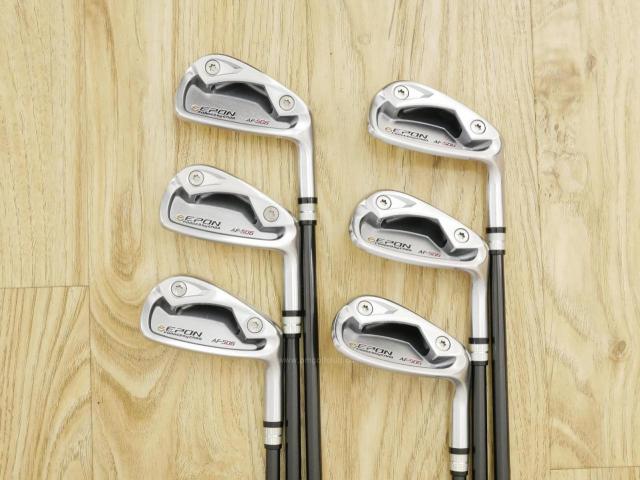 Iron set : Epon : ชุดเหล็ก EPON AF-506 Forged (รุ่นปี 2022) มีเหล็ก 6-Pw,Aw (6 ชิ้น) ก้านกราไฟต์ UST Mamiya ATTAS FF 85 Flex S