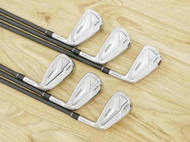 Iron set : Honma : ชุดเหล็ก Honma Tour World TW757P (ออกปี 2022) มีเหล็ก 5-Pw (6 ชิ้น) ก้านกราไฟต์ Honma Vizard 50 Flex R