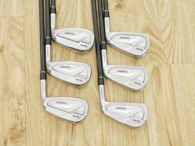 Iron set : Honma : ชุดเหล็ก Honma Tour World TW757P (ออกปี 2022) มีเหล็ก 5-Pw (6 ชิ้น) ก้านกราไฟต์ Honma Vizard 50 Flex R