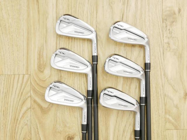 Iron set : Honma : ชุดเหล็ก Honma Tour World TW757P (ออกปี 2022) มีเหล็ก 5-Pw (6 ชิ้น) ก้านกราไฟต์ Honma Vizard 50 Flex R