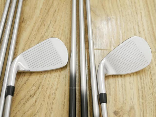 Iron set : Titleist : ชุดเหล็ก Titleist VG3 Type D Forged (รุ่นปี 2019 Japan Spec. ตีง่ายและไกลที่สุดของ Titleist) มีเหล็ก 5-Pw,Aw,As,Sw (9 ชิ้น) ก้านกราไฟต์ Flex R