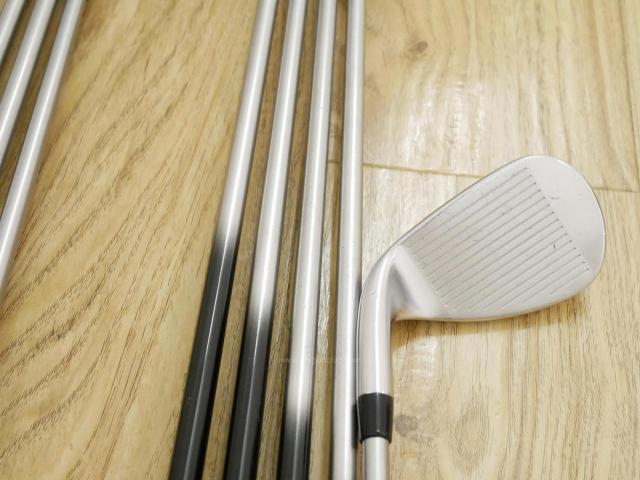 Iron set : Titleist : ชุดเหล็ก Titleist VG3 Type D Forged (รุ่นปี 2019 Japan Spec. ตีง่ายและไกลที่สุดของ Titleist) มีเหล็ก 5-Pw,Aw,As,Sw (9 ชิ้น) ก้านกราไฟต์ Flex R