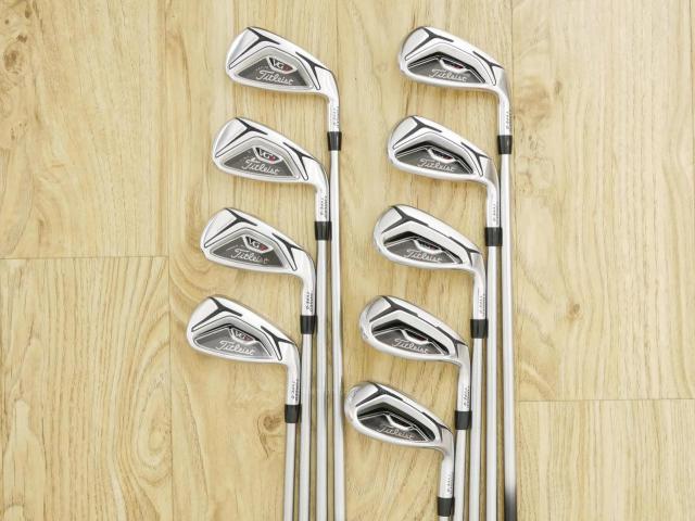 Iron set : Titleist : ชุดเหล็ก Titleist VG3 Type D Forged (รุ่นปี 2019 Japan Spec. ตีง่ายและไกลที่สุดของ Titleist) มีเหล็ก 5-Pw,Aw,As,Sw (9 ชิ้น) ก้านกราไฟต์ Flex R