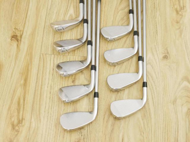 Iron set : Titleist : ชุดเหล็ก Titleist VG3 Type D Forged (รุ่นปี 2019 Japan Spec. ตีง่ายและไกลที่สุดของ Titleist) มีเหล็ก 5-Pw,Aw,As,Sw (9 ชิ้น) ก้านกราไฟต์ Flex R