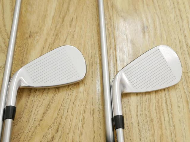 Iron set : Titleist : ชุดเหล็ก Titleist VG3 Type D Forged (รุ่นปี 2019 Japan Spec. ตีง่ายและไกลที่สุดของ Titleist) มีเหล็ก 5-Pw,Aw,As,Sw (9 ชิ้น) ก้านกราไฟต์ Flex R