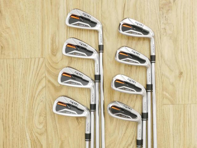 Iron set : Honma : ชุดเหล็ก Honma Tour World TW747P (ออกปี 2019) มีเหล็ก 5-11,Sw (8 ชิ้น) ก้านเหล็ก NS Pro 950 Flex S