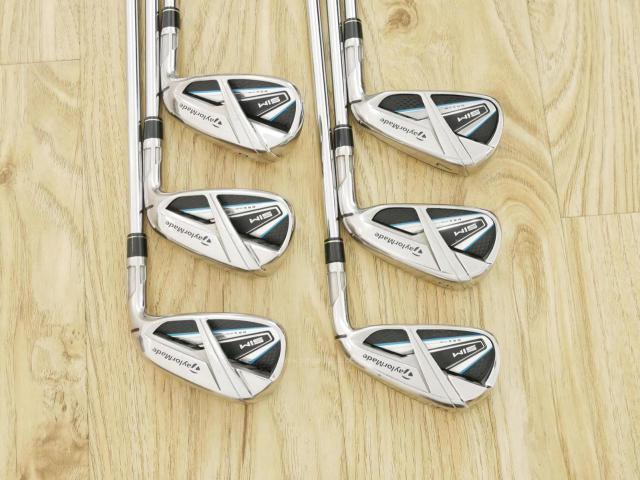 Iron set : Taylormade : ชุดเหล็ก Taylormade SIM MAX (ออกปี 2020 Japan Spec.) มีเหล็ก 5-Pw (6 ชิ้น) ก้านเหล็ก KBS Max 85 Flex S