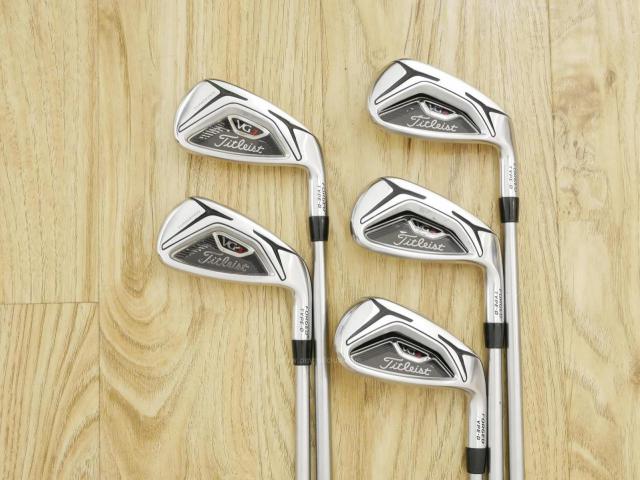 Iron set : Titleist : ชุดเหล็ก Titleist VG3 Type D Forged (รุ่นปี 2019 Japan Spec. ตีง่ายและไกลที่สุดของ Titleist) มีเหล็ก 6-Pw (5 ชิ้น) ก้านกราไฟต์ Flex S