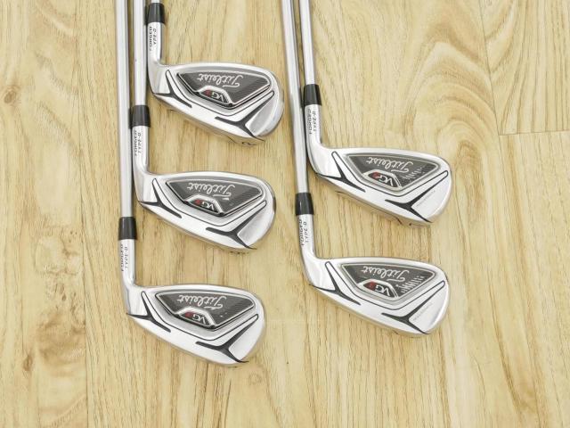 Iron set : Titleist : ชุดเหล็ก Titleist VG3 Type D Forged (รุ่นปี 2019 Japan Spec. ตีง่ายและไกลที่สุดของ Titleist) มีเหล็ก 6-Pw (5 ชิ้น) ก้านกราไฟต์ Flex S