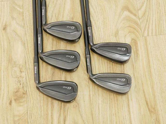 Iron set : Ping : ชุดเหล็ก Ping G710 (ปี 2021 Japan Spec. ใบใหญ่ ง่ายที่สุด ไกลที่สุดของ Ping) มีเหล็ก 6-Pw (5 ชิ้น) ก้านกราไฟต์ Ping ALTA Distanza 40 Flex R