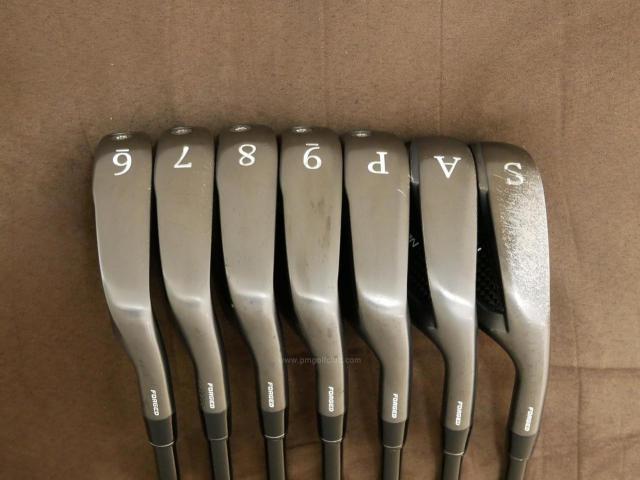 Iron set : Epon : ชุดเหล็ก EPON EF-02I Forged (ออกปี 2022 ใบใหญ่ ตีง่าย ไกล) มีเหล็ก 6-Pw,Aw,Sw (7 ชิ้น) ก้านกราไฟต์ Graphite Design RAUNE i75 Flex S