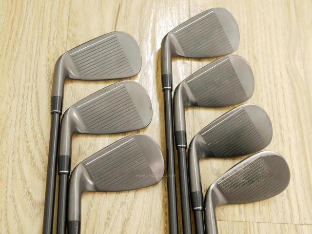 Iron set : Epon : ชุดเหล็ก EPON EF-02I Forged (ออกปี 2022 ใบใหญ่ ตีง่าย ไกล) มีเหล็ก 6-Pw,Aw,Sw (7 ชิ้น) ก้านกราไฟต์ Graphite Design RAUNE i75 Flex S