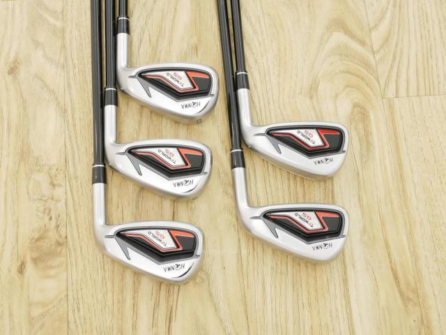 Iron set : Honma : ชุดเหล็ก Honma Tour World GS (ออกปี 2021 ใบใหญ่ ตีง่าย ไกล) มีเหล็ก 6-10 (5 ชิ้น) ก้านกราไฟต์ Honma Speedtuned 48 Flex R