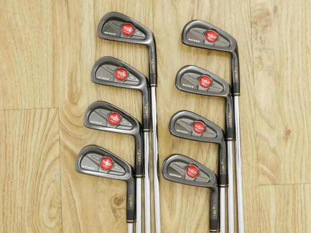 Iron set : Honma : ชุดเหล็ก Honma Beres Pro Black IP (รุ่นพิเศษ รมดำ สวยและหายาก) มีเหล็ก 3-10 (8 ชิ้น) ก้านเหล็ก NS Pro 950 Flex S