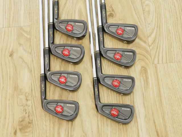 Iron set : Honma : ชุดเหล็ก Honma Beres Pro Black IP (รุ่นพิเศษ รมดำ สวยและหายาก) มีเหล็ก 3-10 (8 ชิ้น) ก้านเหล็ก NS Pro 950 Flex S