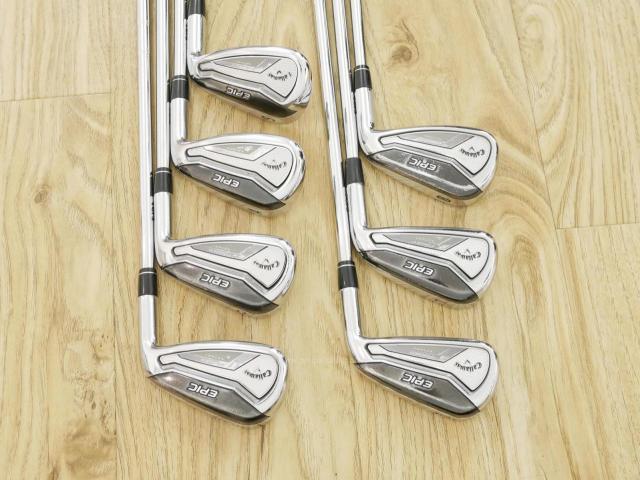 Iron set : Callaway : ชุดเหล็ก Callaway EPIC Forged Star (รุ่นท้อปสุด ปี 2020 ตีไกลกว่าปกติ 2 เบอร์) มีเหล็ก 6-Pw,Aw,Sw (7 ชิ้น) ก้านเหล็ก NS Pro 950 NEO Flex S